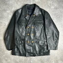 80’s 80年代 ドイツ警察 レザーポリスマンジャケット 皮革 ヴィンテージ vintage 貝塚店 IT25E7STCBVM 【中古】 RK144KO