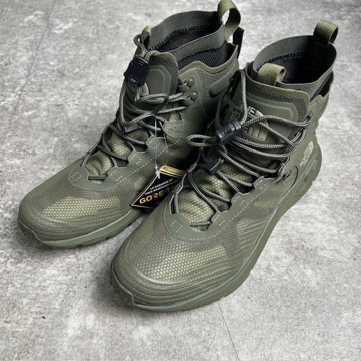 THE NORTH FACE ザノースフェイス Slow Memory Hike Mid GORE-TEX NF51933 25.5cm グリーン ハイキングシューズ 靴 登山 未使用 貝塚店 ITHPO5AY9MFI 【中古】 RK166KO