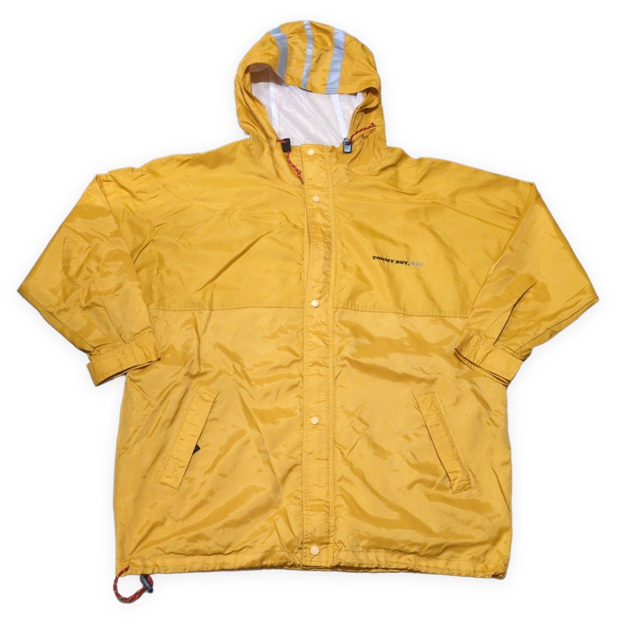Rakuten - TOMMY BOY RECORDS 90's 90年代 トミー・ボーイ・レコード ナイロンジャケット ナイロンパーカー バックロゴプリント イエロー メンズ L アウター 貝塚店 ITS9AP93BZXQ 【中古】 RK2871D