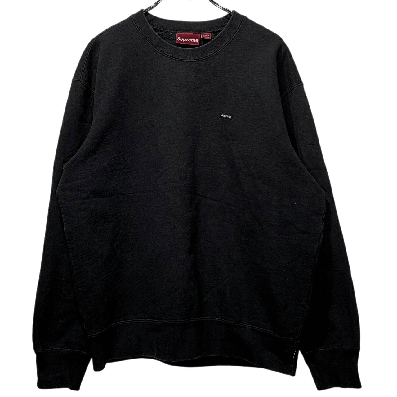 も*ん様 SUPREME ブラック スウェット Small も*ん様 SUPREME ブラック スウェット Small シュプリーム Supreme