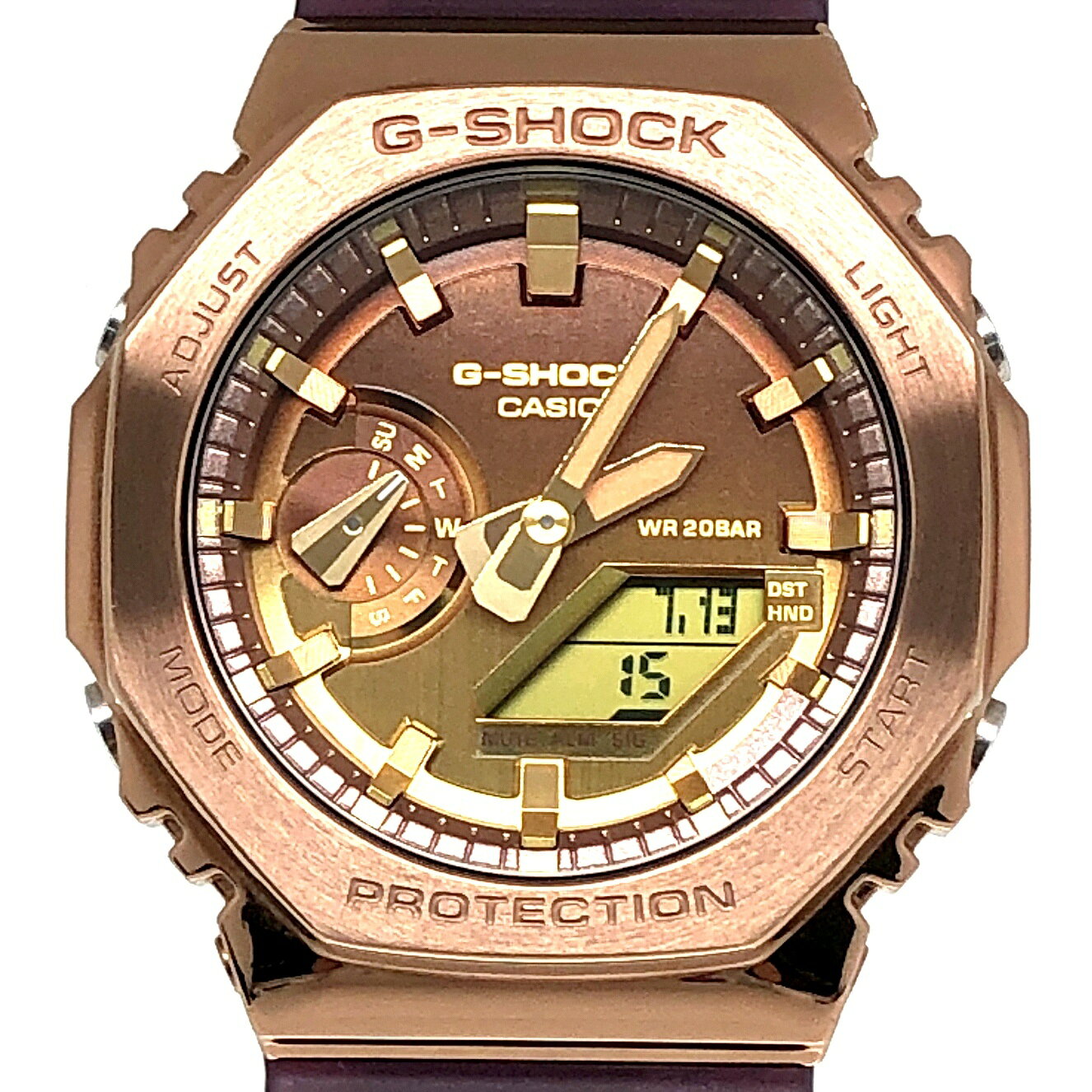 楽天市場】casio gm-2100（文字盤カラーゴールド）の通販
