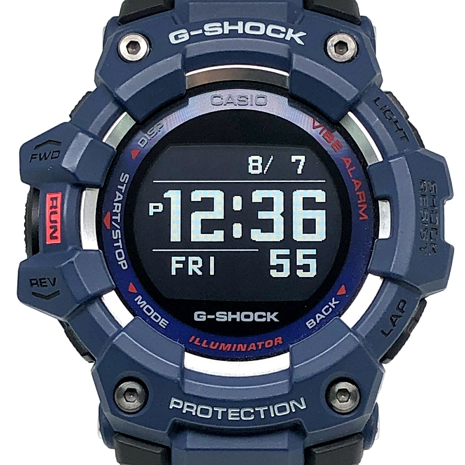 美品 CASIO G-SHOCK GBD-100 替えベルト付き 楽天市場】g-shock gbd-100（ベルトカラーネイビー）の通販