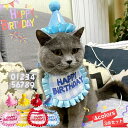 首輪 ネコ 犬 よだれかけ バンダナ 誕生日お祝い 小動物 3点セット 帽子 / よだれかけ / 数字 HAPPY BIRTHDAY 調節可能 超軽量 唾液タオル ビブ スタイ ペット用首輪 かわいい 軽い 中小型 犬 猫用首輪 ペット用品