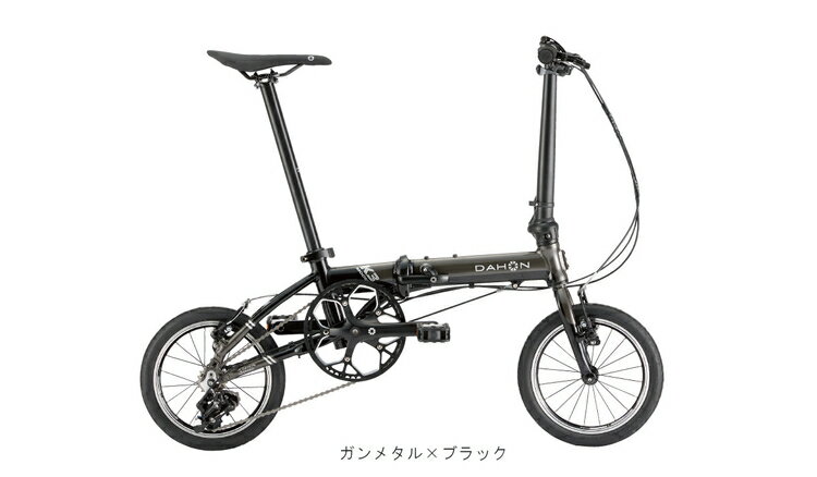 【専用バッグプレゼント！】DAHON2022モデルK3折りたたみ自転車14インチ外装3段変速ダホンケースリープレゼント可愛い折畳み折畳変速フォールディングバイク