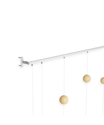 【300円クーポン】umbra アンブラ ハンギットクロック ホワイト×ナチュラル　壁掛け インテリア 家具 北欧家具　プレゼント 新居祝い