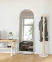 umbra アンブラ フーバ アーチド リーニングミラー 51×157cm 鏡 姿見 チタニウム ブラス (ゴールド) インテリア シンプル 家具 北欧家具 お...