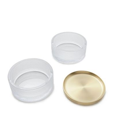 【300円クーポン】umbra アンブラ テソラ ジュエリーボックス クリア/ブラス 収納 インテリア 家具 北欧家具 新居祝いプレゼント 冬