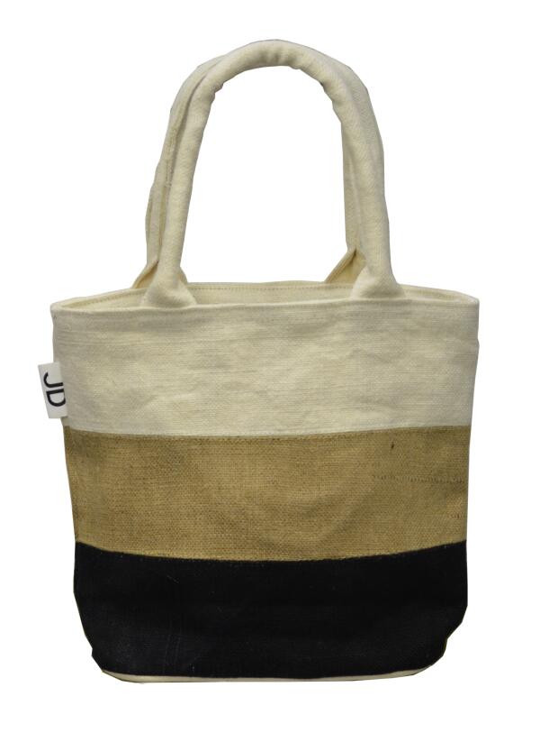 【300円クーポン】JUTE tote bag オリジナル バッグ Sサイズ ジュート トートバッ...