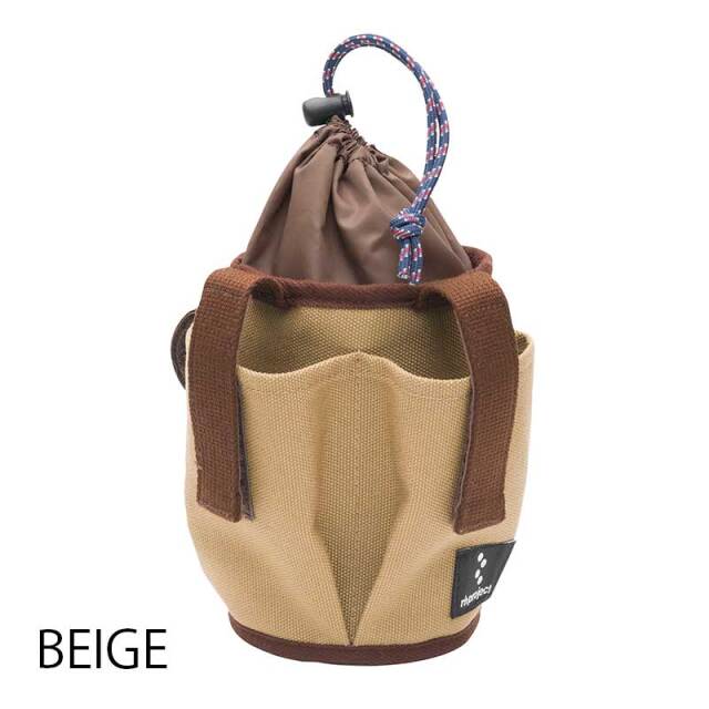 リンプロジェクト マルチボトルホルダーキャンバス ハンドル固定 スマホポケット付き 500mlペットボトル対応 ベルクロ着脱 No.5100 日本製 自転車アク...