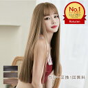 【期間限定10%OFF】 ウィッグ ロングヘア ストレート 普段使い ロング 後ろ髪 58cm 前髪 15cm おしゃれ かわいい ロングウィッグ ロングウイッグ ストレート 自然 レディース フルウイッグ ウイッグ