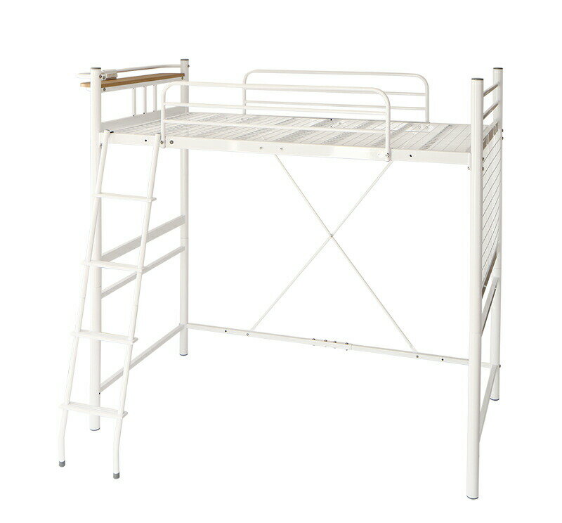 コンパクトロフトベッドベッドフレー...