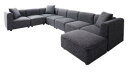 【5%OFF】コーナーソファ レイアウト自由自在大型L字モダンデザインコーナーソファ ソファ 幅300cm