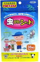 ピタっと貼るだけで、虫が寄り付きにくい！東京企画販売　虫ぴたシャット　36枚（6枚×6シート）