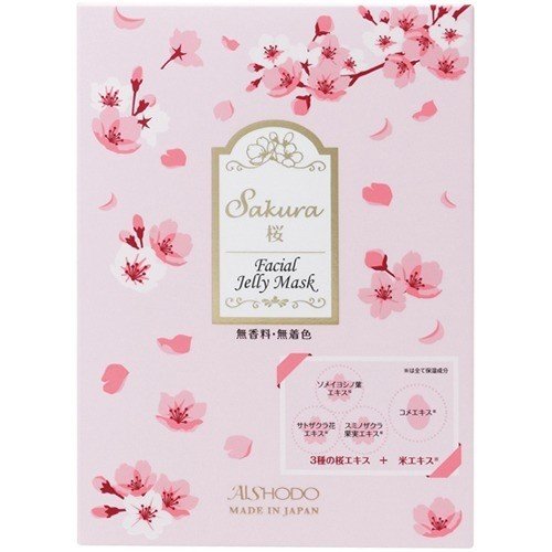 tFCX}XN(10) Sakura facial jelly mask AISHODO ϓ