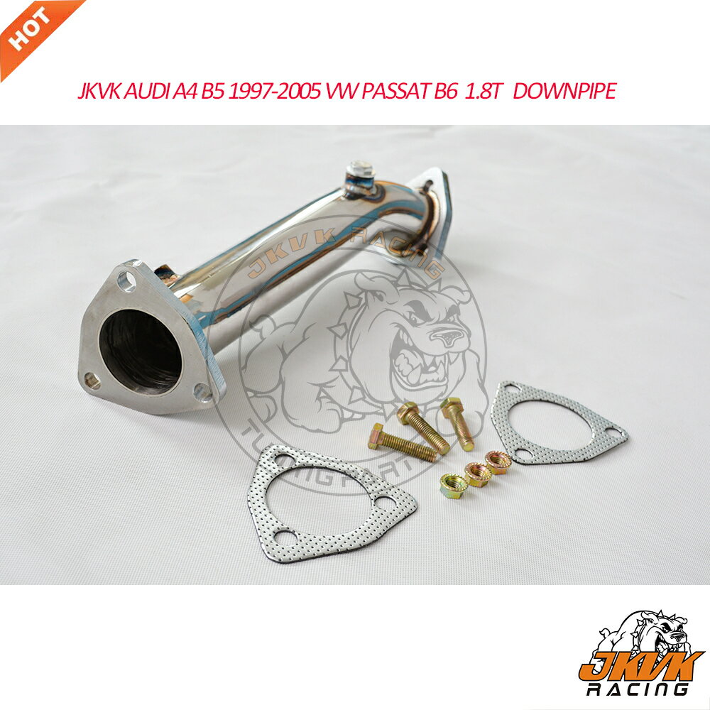 ダウンパイプ AUDI アウディ A4 B5 B6 ステンレス製 DWK社製 B6