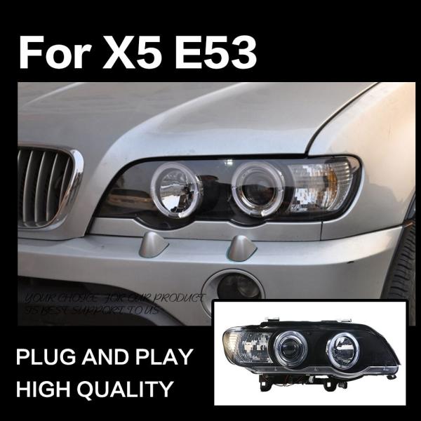 ヘッドライト BMW E53 X5 LED 前期型 '99-'02 クリア AKD
