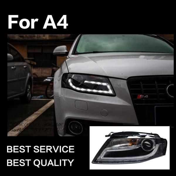 ヘッドライト AUDI アウディ A4 B8 LED アバント AVANT '09-'12 クリア AKD