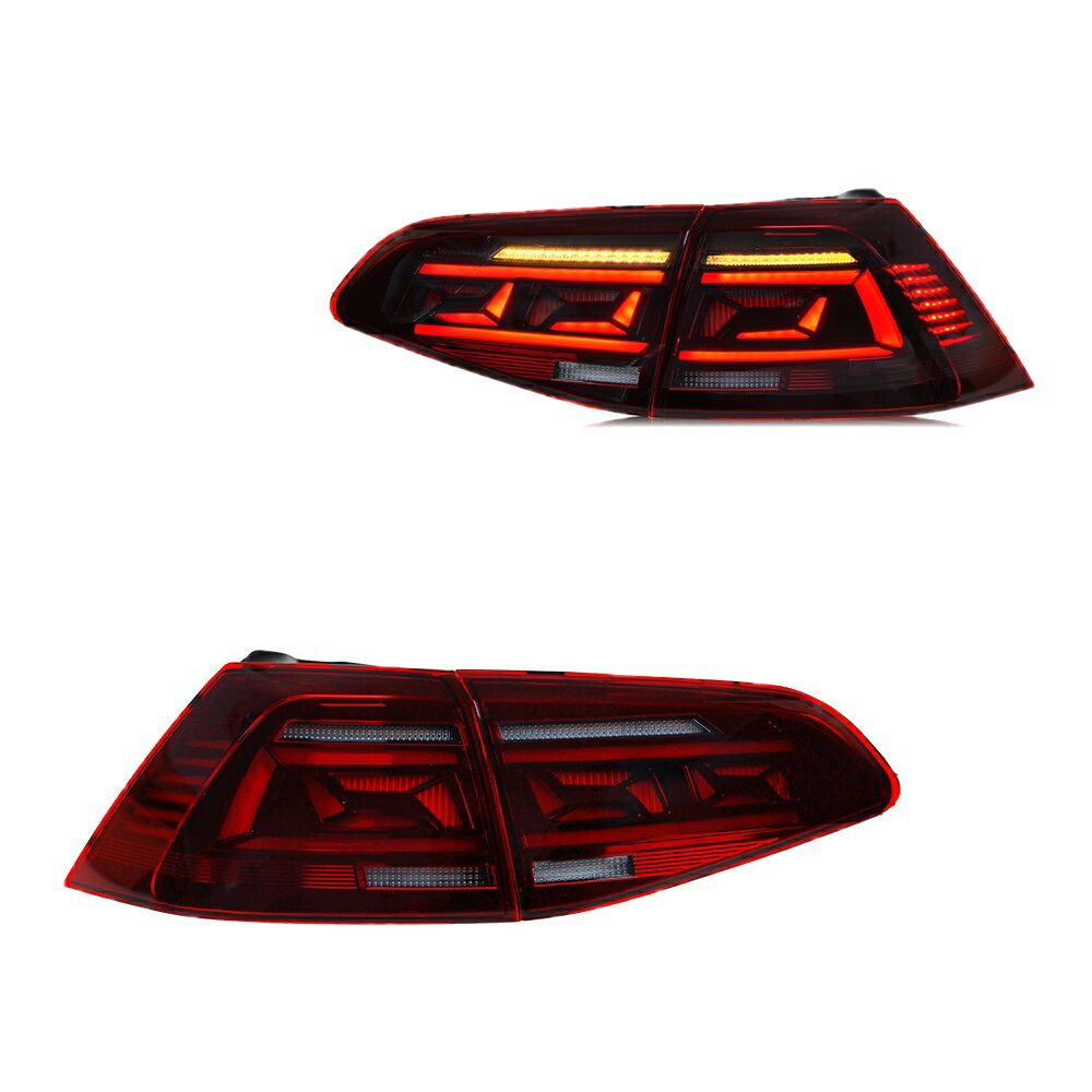 ゴルフ7 GOLF7 5G 前期 LED テールライト 左右 テールランプ シーケンシャルウィンカー フォルクスワーゲン AKD D