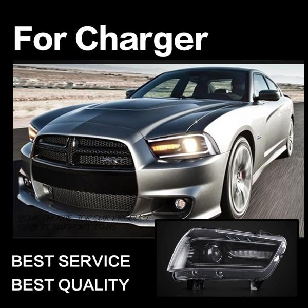 ヘッドライト ダッジ チャージャー LD '11-'14 LED クリア AKD