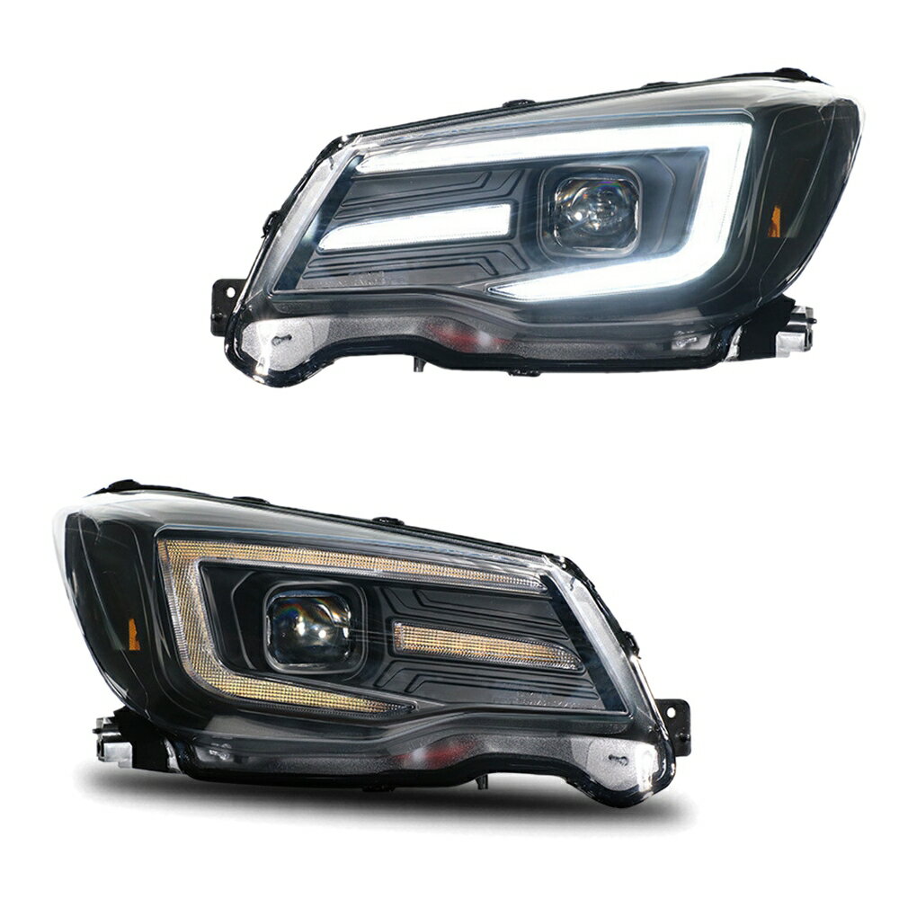 フォレスター SJ SJ5 SJG LED ヘッドライト 左右 ヘッドランプ シーケンシャルウィンカー スバル AKD C