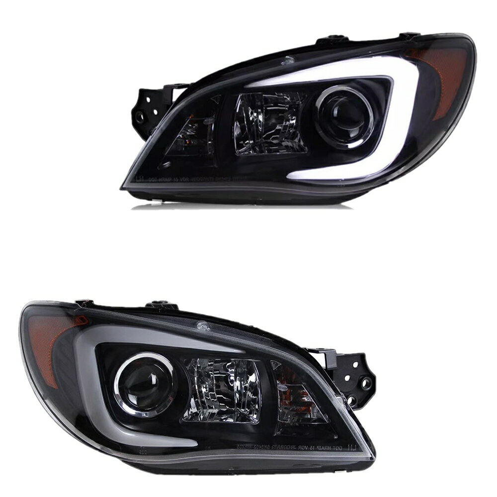 インプレッサ GRB GVB GRF GVF GH8 GE LED ヘッドライト 左右 ヘッドランプ スバル AKD A