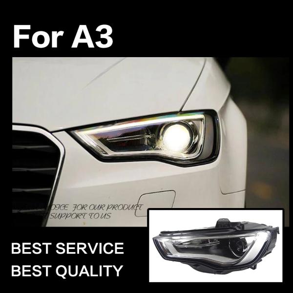 ヘッドライト AUDI アウディ A3 S3 8V LED '13-'16 クリア AKD