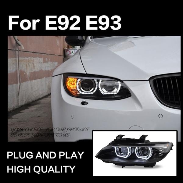 ヘッドライト BMW E92 E93 3シリーズ LED '06-'12 クリア AKD