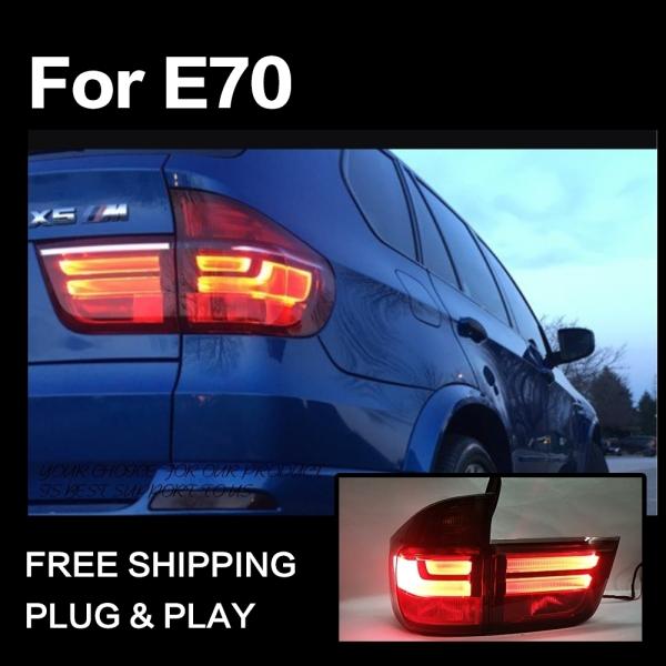 テールライト BMW E70 X5 テールランプ LED '07-'13 レッド AKD