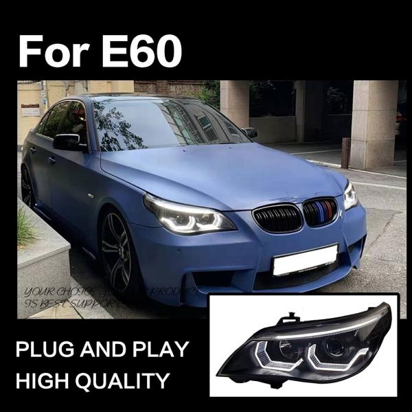ヘッドライト BMW E60 5シリーズ LED '03-'10 クリア 2 AKD