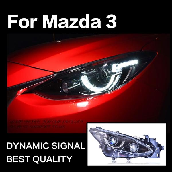 ヘッドライト アクセラ BM BY LED クリア SH-VPTR マツダ AKD