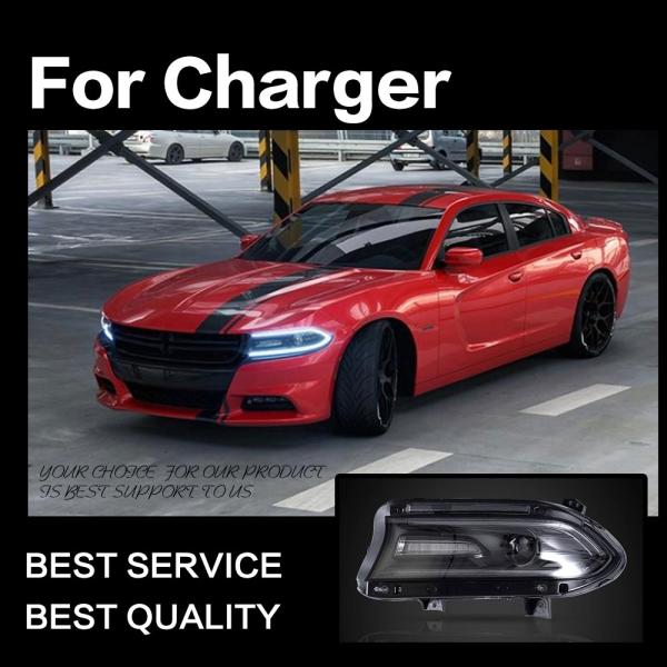 ヘッドライト ダッジ チャージャー LD '15-'19 LED クリア AKD