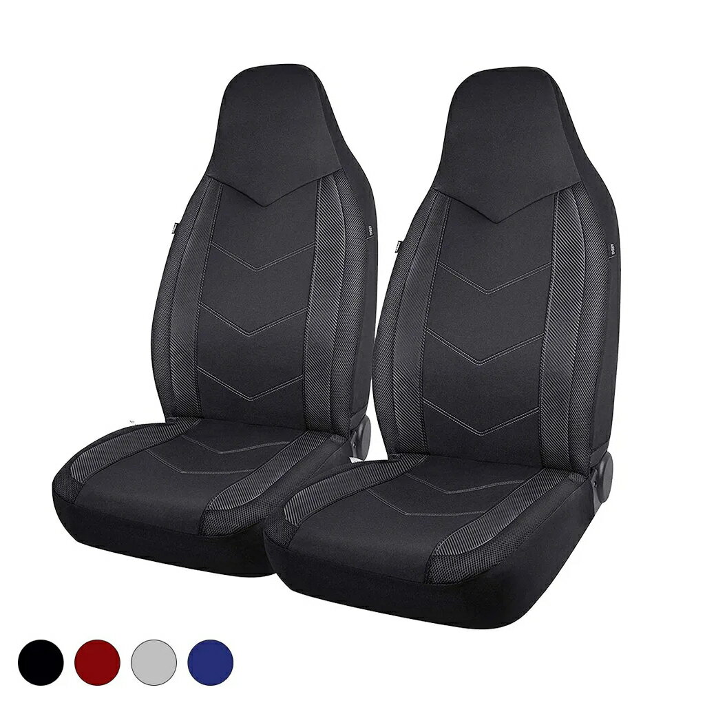 マツダ MPV シートカバー 車 運転席 助手席 前席セット ポリエステル 洗濯可能 4色 APC