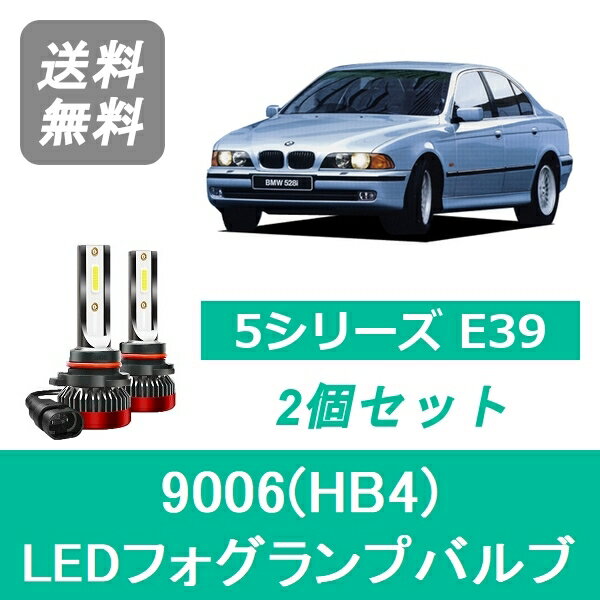 フォグランプバルブ BMW 5シリーズ E39 LED H12.11~H15.8 9006(HB4) 6000K 20000LM SPEVERT