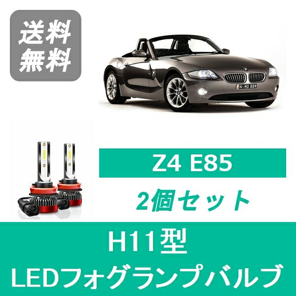 フォグランプバルブ BMW Z4 E85 E86 LED H15.1~H21.3 H11 6000K 20000LM SPEVERT