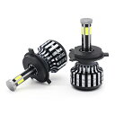 ヘッドライト ロービーム プレーリー M11 6面 LED H4 2.4L H2.9~H7.7 日産 16000lm ZDATT