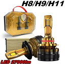 ラッシュ J200E 210E LED ヘッドライトバルブ H11 ロービーム H18.1〜H28.3 トヨタ 27000lm LNBG
