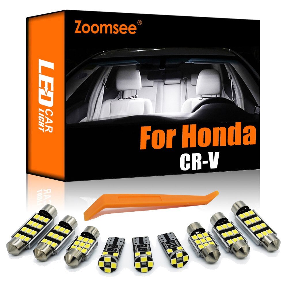 ルームランプセット CR-V RD LED 1台分セット '01-'06 超高輝度LED 簡単取付 取付工具付 ホンダ Zoomsee