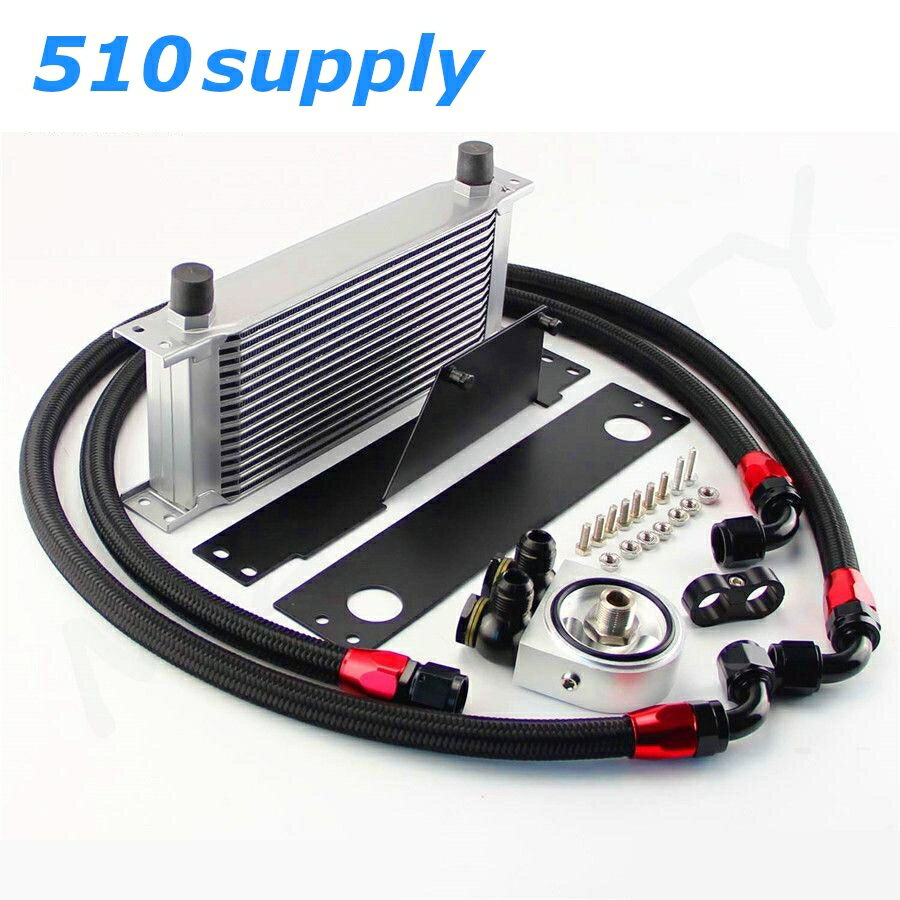 オイルクーラー GDA GDB インプレッサ WRX 16段 STI A-E型 専用 シルバー EJ20 CSKS