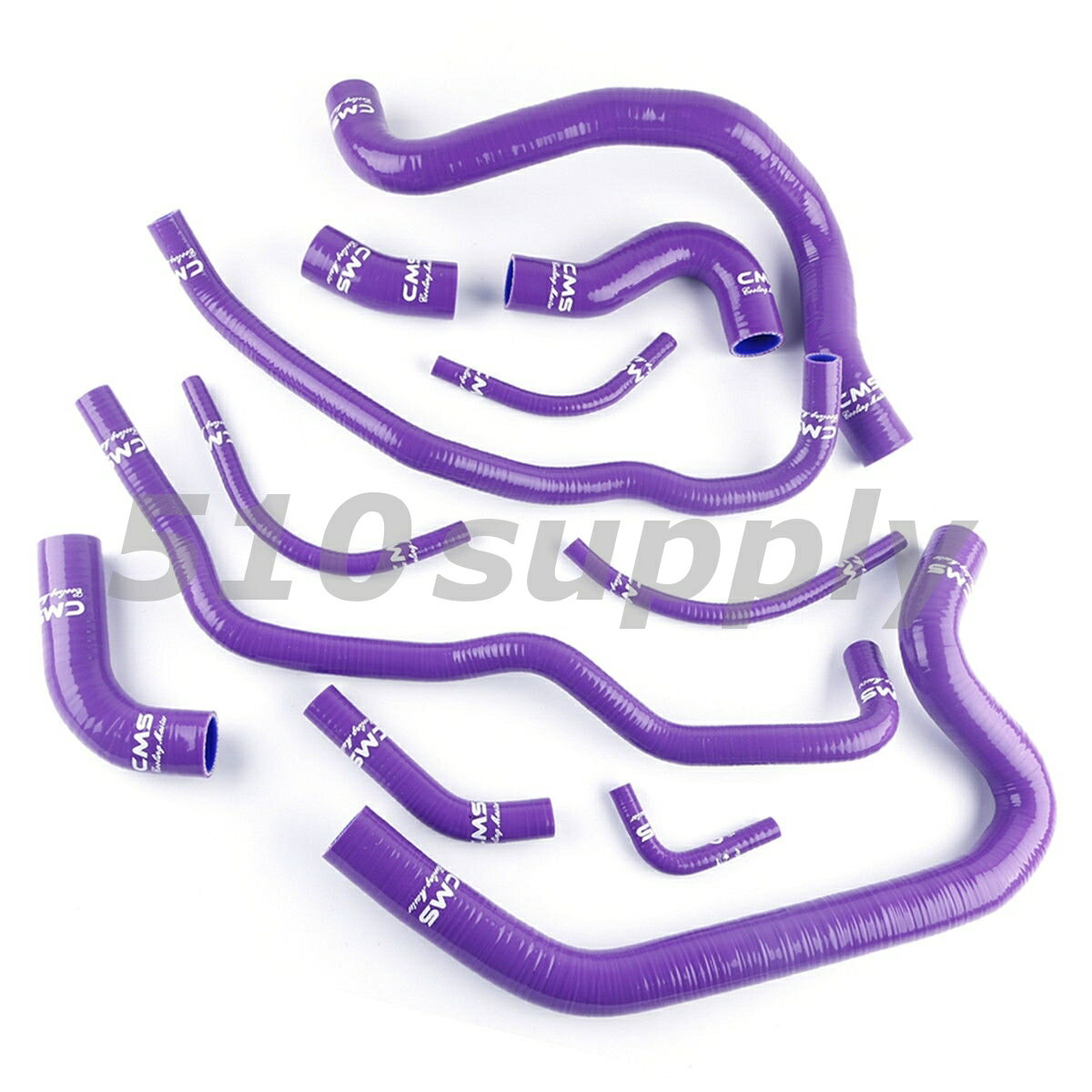 ヒーターホース AW11 MR-2 クーラントホース MR2 セット パープル 4A-GE 4A-GZE トヨタ CMS