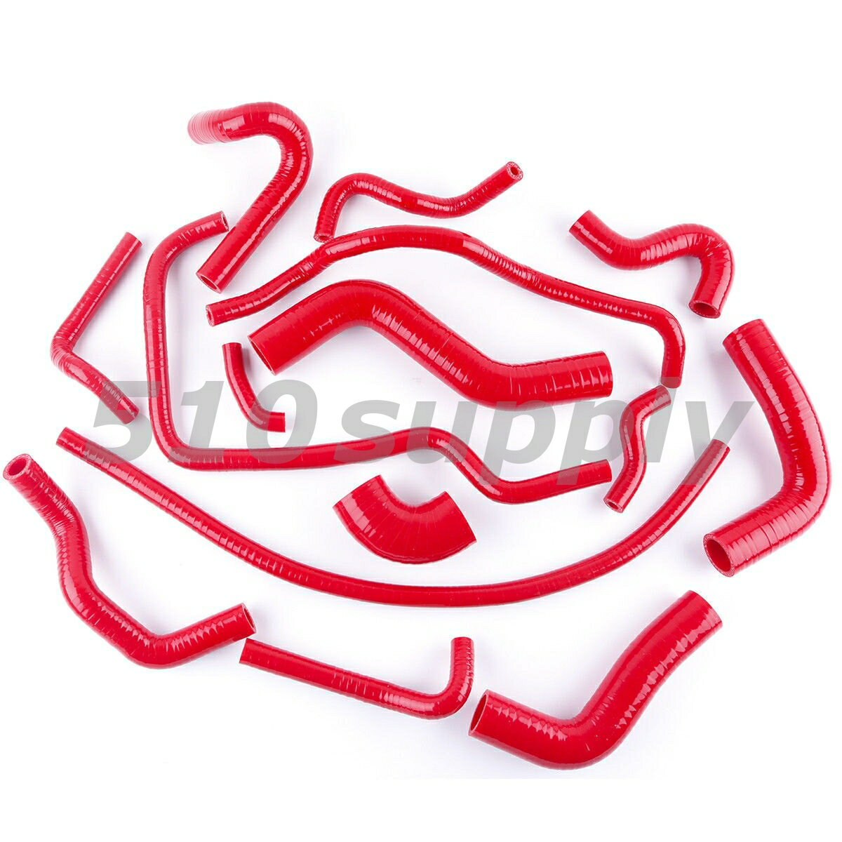 ラジエターホース NA ロードスター NA6CE ヒーターホース B6ZE セット レッド B6-ZE CMS