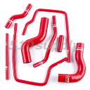 ラジエターホース GC8 インプレッサ WRX ヒーターホースセット STI レッド EJ20 CMS