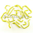 ラジエターホース SW20 MR-2 MR2 '89-'93 1-2型 エンジン周辺ホース イエロー 3S-GTE CMS