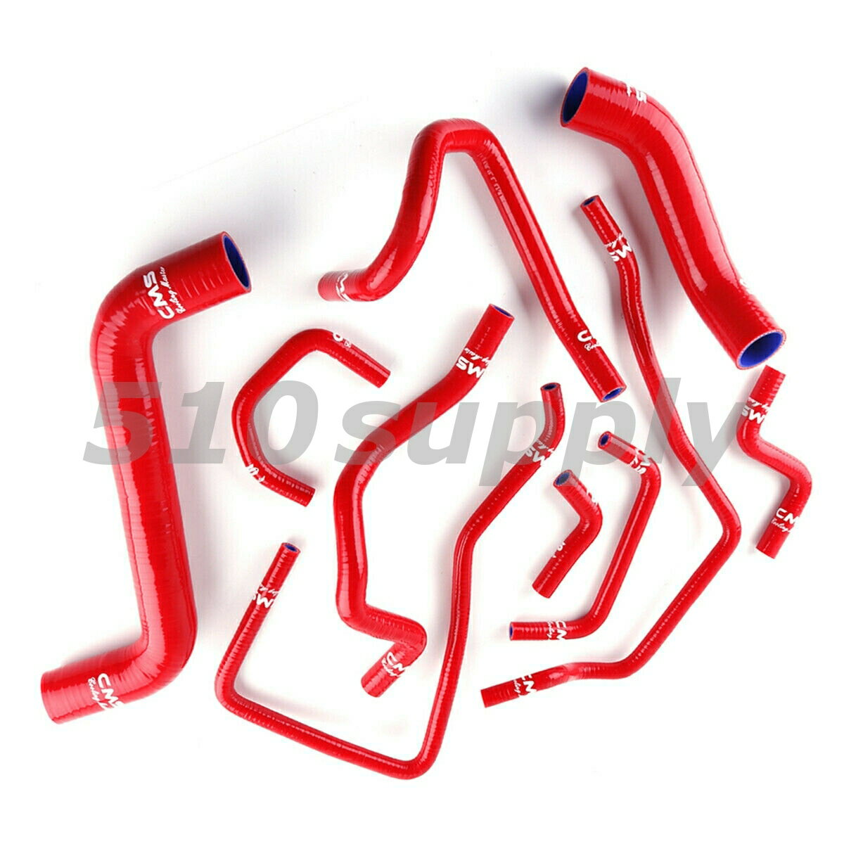 ラジエターホース GRB GVB インプレッサ WRX ヒーターホースセット STI レッド EJ20 スバル CMS