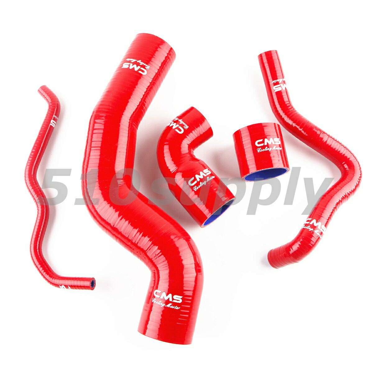 ターボホース AUDI アウディ 8L A3 S3 インタークーラーホース 1.8T レッド AGUAUQ AQA CMS