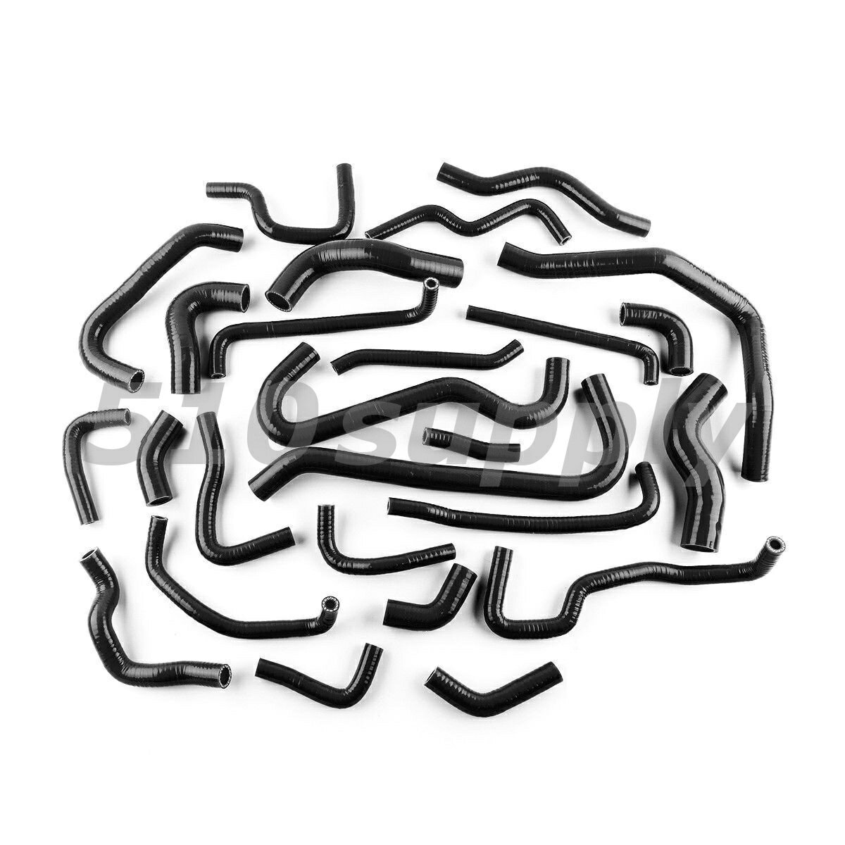 ラジエターホース SW20 MR-2 MR2 '93-'99 3-5型 エンジン周辺ホース ブラック 3S-GTE トヨタ CMS