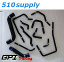 ラジエターホース GDA GDB インプレッサ WRX ヒーターホース STI ブラック EJ20 GPI