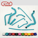 ラジエターホース GSXR600 GSXR750 GN7CA GR7JA K4 K5 '04-'05 スズキ ヒーターホース 9本 JNRacing