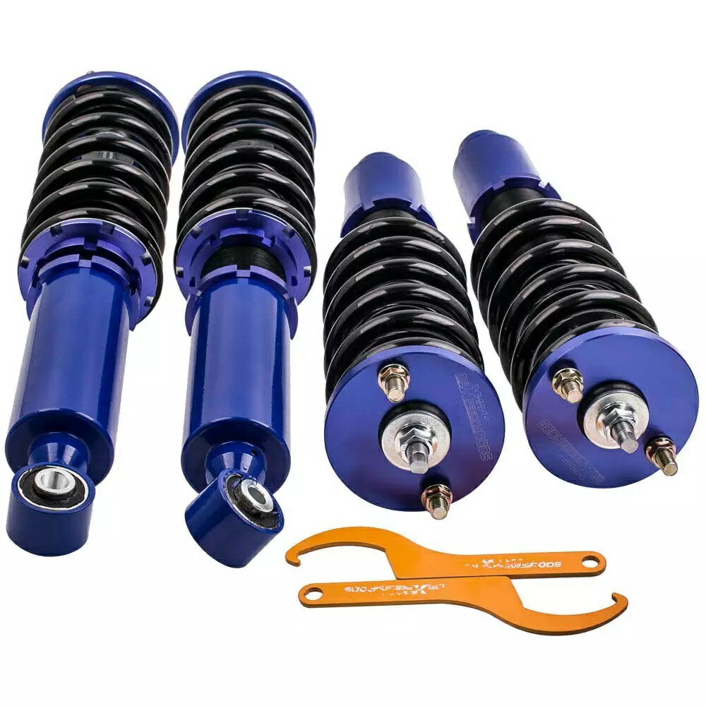 車高調 CR-V RD1 RD2 サスペンション 95-01 全長調整式 ブルー ホンダ Maxpeedingrods