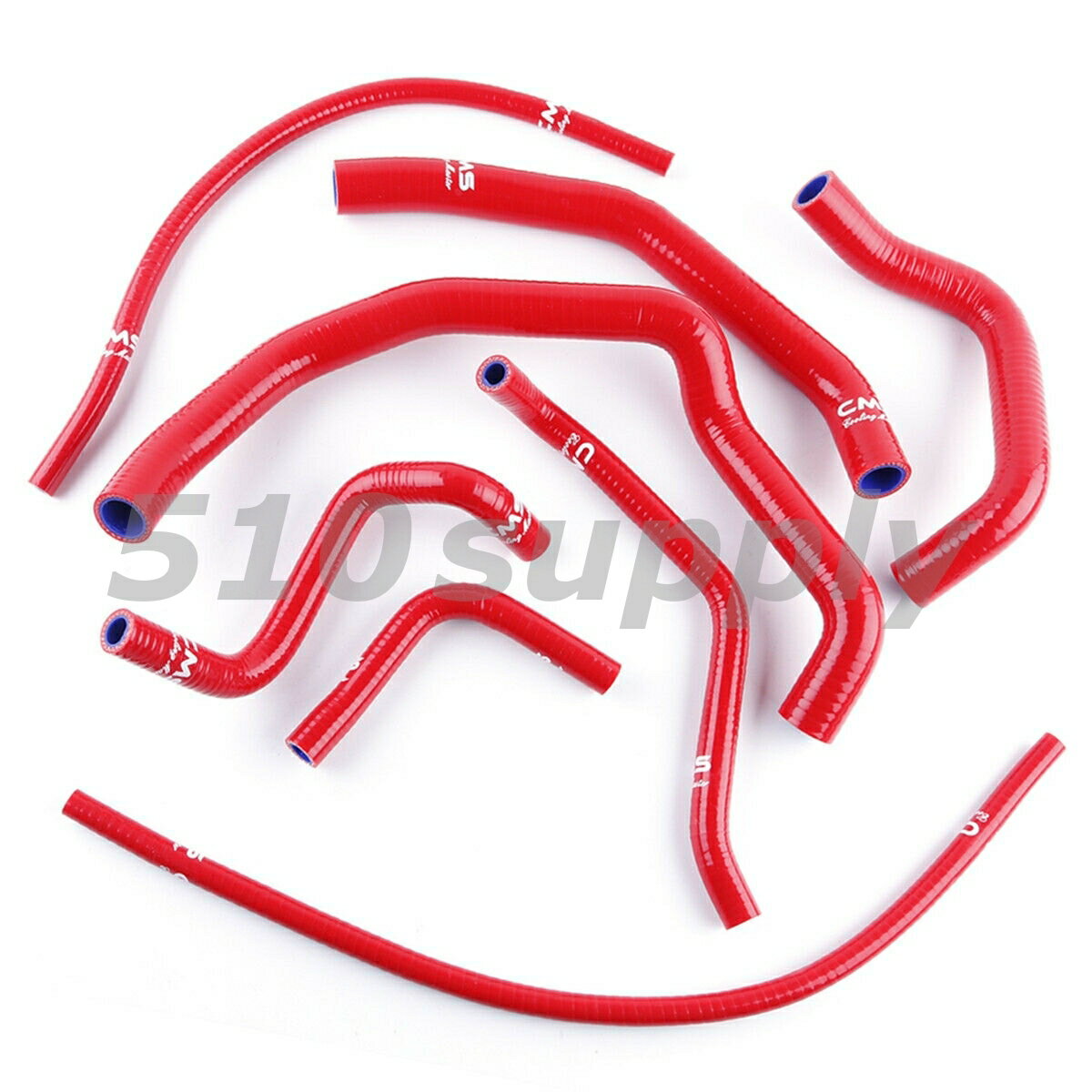 ラジエターホース CBR600F4 PC35 クーラントホース F4i '99-'02 レッド PC35E ホンダ CMS