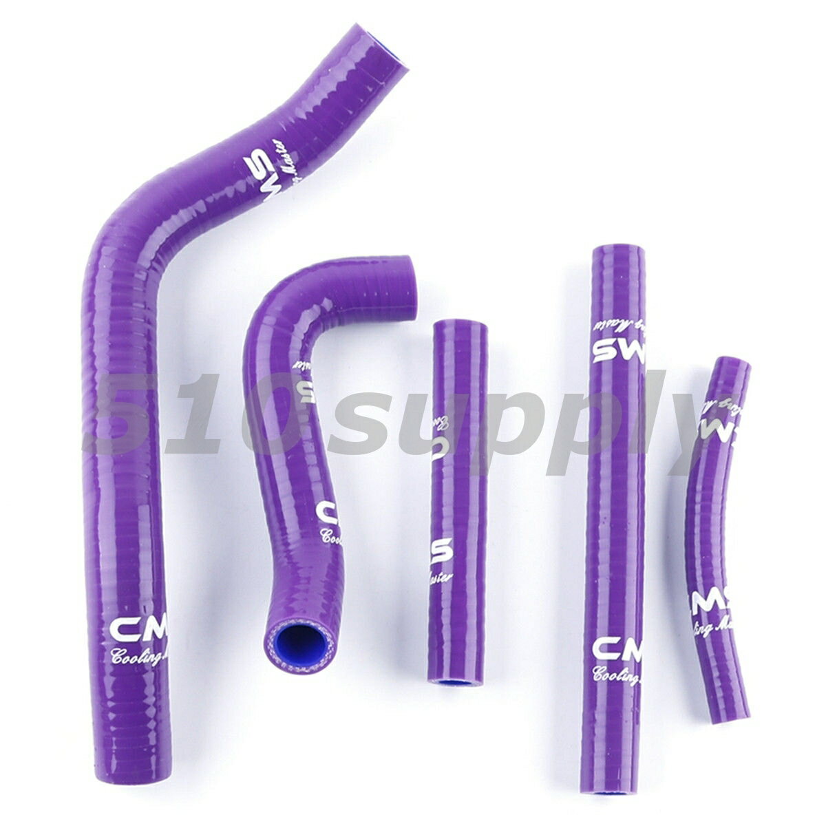ラジエターホース RM250 RJ17A クーラントホース '96-'00 パープル スズキ CMS